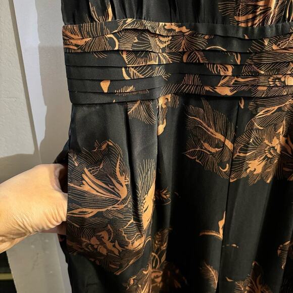 MADEWELL x No. 6 Isabella Jumpsuit Floral Silk Wide Leg Size 8 - Picture 6 of 11